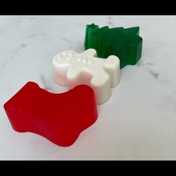 Christmas bundle soap bars- Natural oatmeal & glycerin soap - Picture 3 of 7